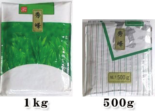 煎茶秀峰1kg,500g