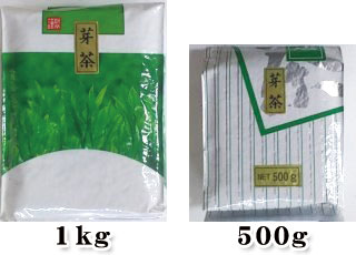 芽茶1kg,500g